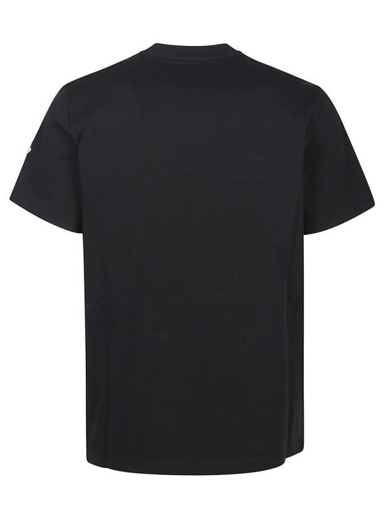 25FW 몽클레어 반팔 티셔츠 K2 091 8C000 55 89AZ9 BLUE - MONCLER