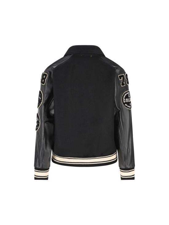 25FW 골든구스 봄버 자켓 GMP01296P00094090194 AI25 Black - GOLDEN GOOSE