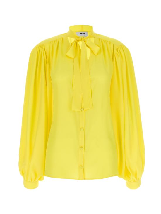  엠에스지엠 블라우스 3641MDE2424710606 Yellow