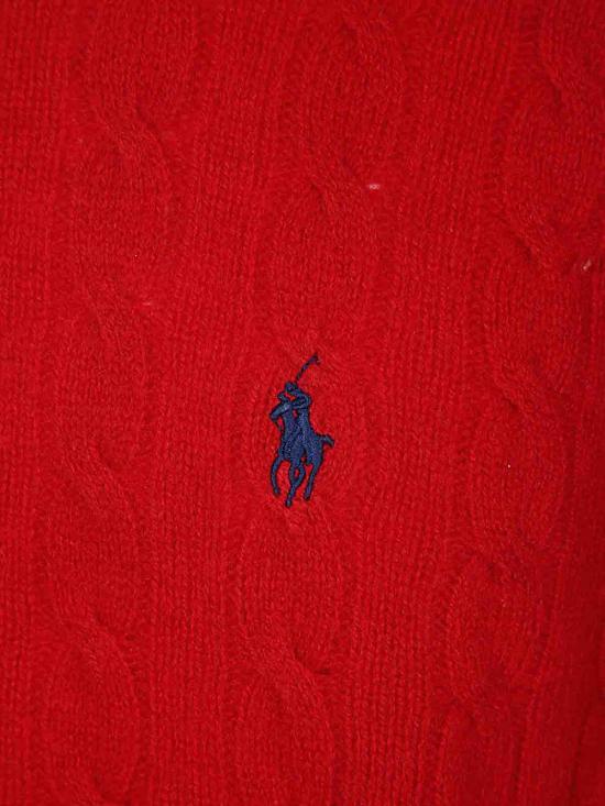  폴로 랄프로렌 케이블 니트 스웨터 710876762006 Red - POLO RALPH LAUREN