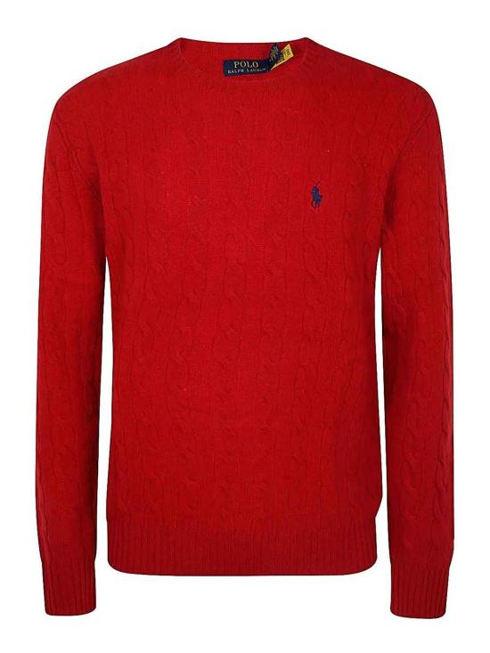  폴로 랄프로렌 케이블 니트 스웨터 710876762006 Red