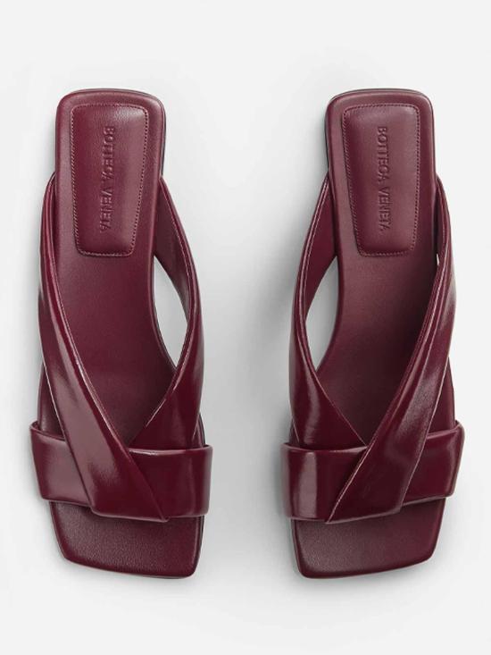 25SS 보테가베네타 샌들 827569V3H902240 Red - BOTTEGA VENETA