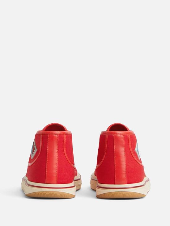 25SS 보테가베네타 스니커즈 827556V5JG16523 Red - BOTTEGA VENETA