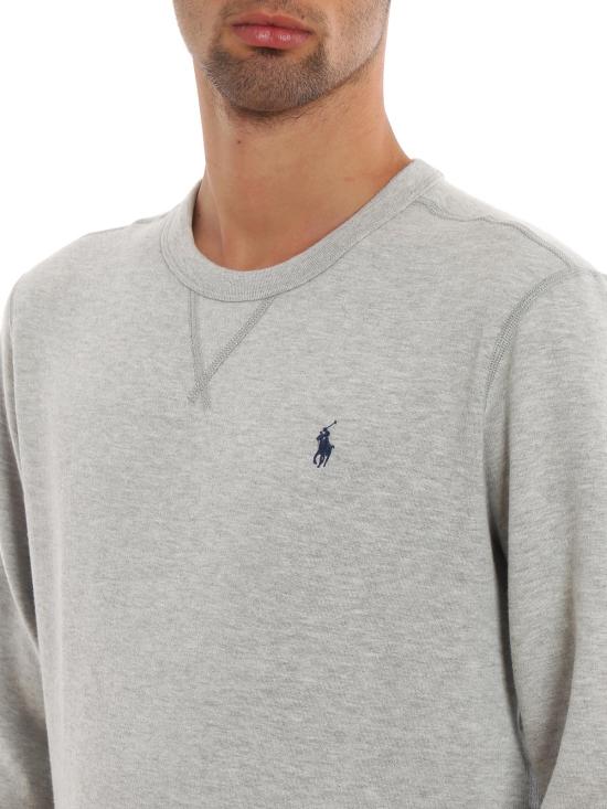  폴로 랄프로렌 포니 로고 자수 맨투맨  710766772004 Grey - POLO RALPH LAUREN