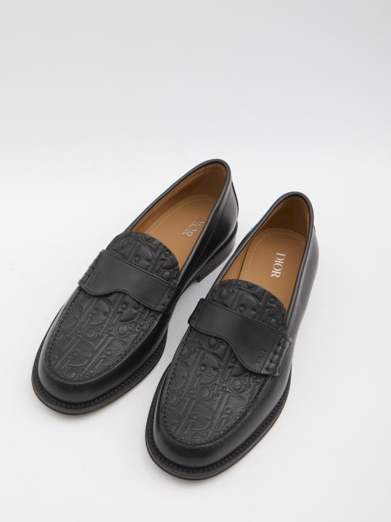 25FW 디올 로퍼 3LO146ZEL BLACK - DIOR