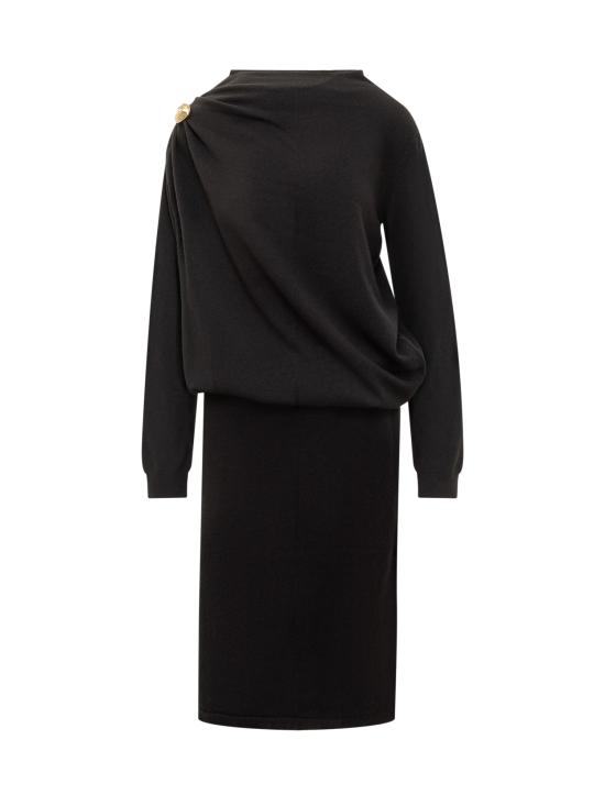 25FW 파비아나 필리피 미디 원피스 ABD225F618N128 825 NERO