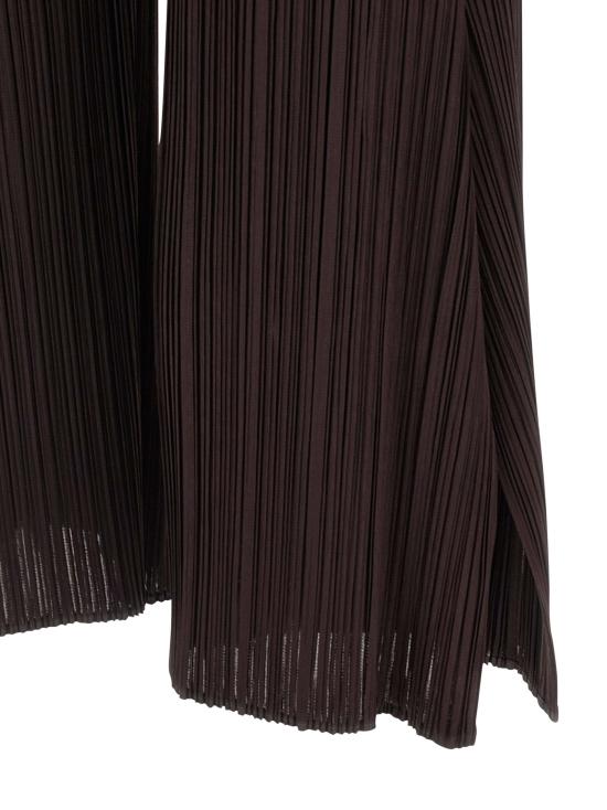 25FW 플리츠플리즈 스트레이트 팬츠 PP58JF11447 Brown - PLEATS PLEASE