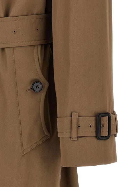 25FW 버버리 롱 개버딘 체스트우드 트렌치코트 8113612CLAYBROWN Brown - BURBERRY