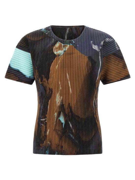 25FW 옴므 플리세 이세이 미야케 탑 HP58JK20644 Brown