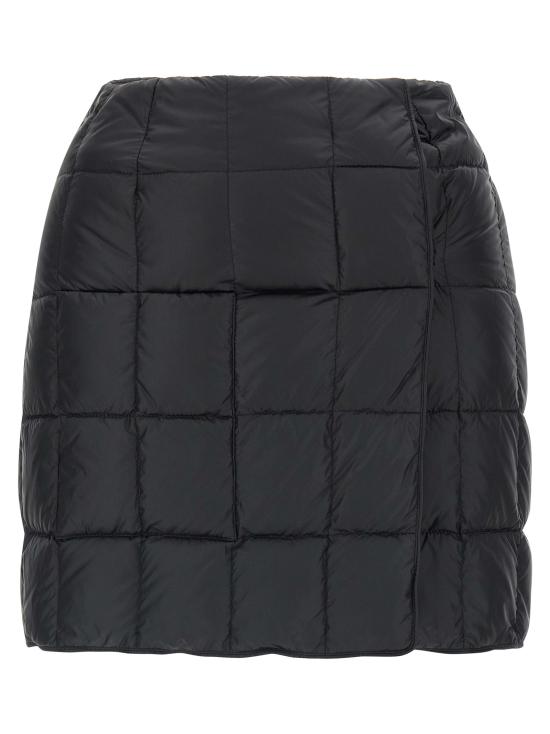 25FW 옌키옌키 롱 스커트 MINIPLAHTALEONNYLONLEONBLACK Black