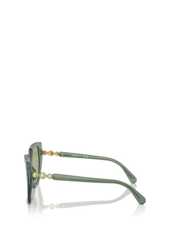 25FW 스와로브스키 선글라스 SK6016 104382 TRANSPARENT GREEN - SWAROVSKI