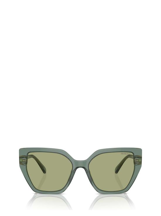 25FW 스와로브스키 선글라스 SK6016 104382 TRANSPARENT GREEN