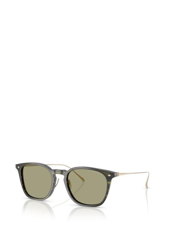 26FW 조르지오 아르마니 선글라스 AR8226T 62082A STRIPED GREEN - GIORGIO ARMANI