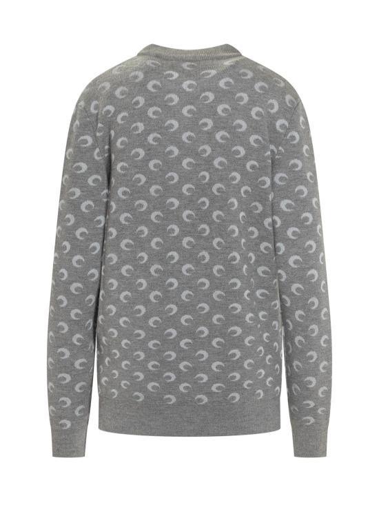 25FW 마린세르 스웨터 MTK004ACKNI0530 GR60 MISTY GREY - MARINE SERRE