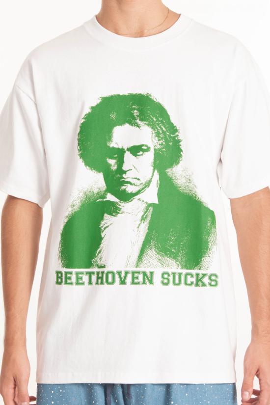 25SS 플레셔스 반팔 티셔츠 P25SU052 WHITE White - PLEASURES