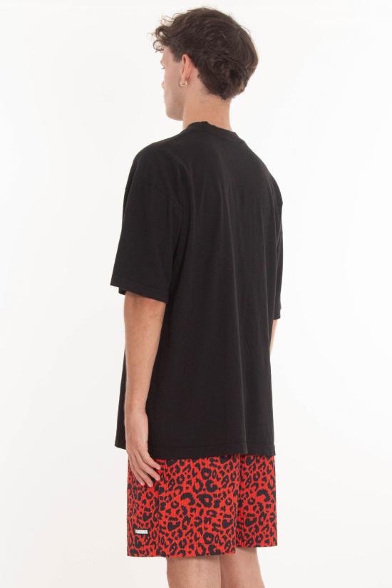 25SS 플레셔스 반팔 티셔츠 P25SU057 BLACK Black - PLEASURES