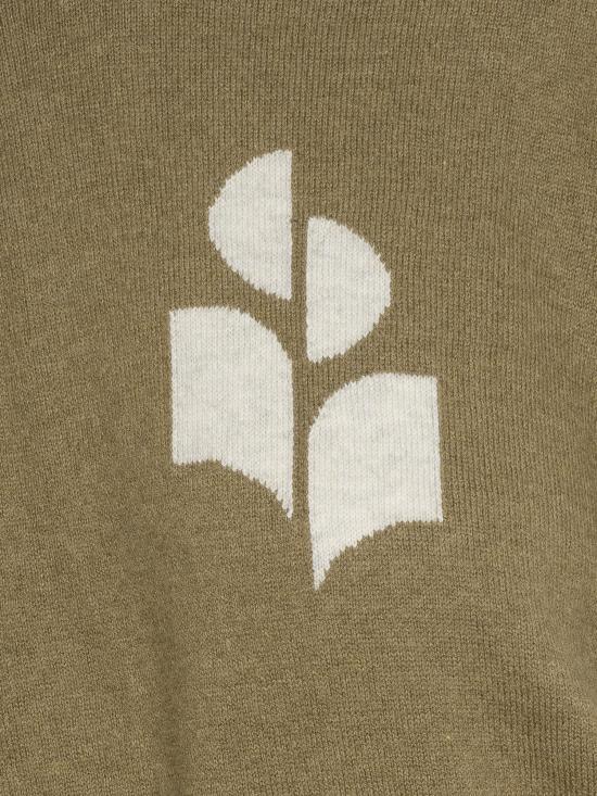 25FW 이자벨마랑에뚜왈 마리산스 코튼 스웨터 23PPU0053FAA1X05E 67KI KHAKI - ISABEL MARANT ETOILE