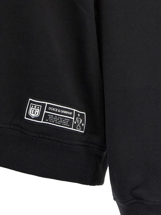 25FW 돌체앤가바나 긴팔 티셔츠 G9AHSTG7NYDN0000 Black - DOLCE & GABBANA