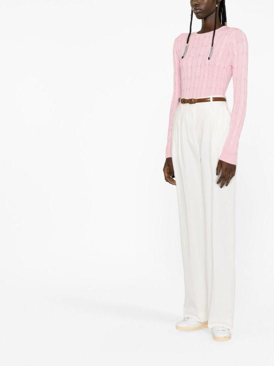  폴로 랄프로렌 탑 211891640004 Pink - POLO RALPH LAUREN