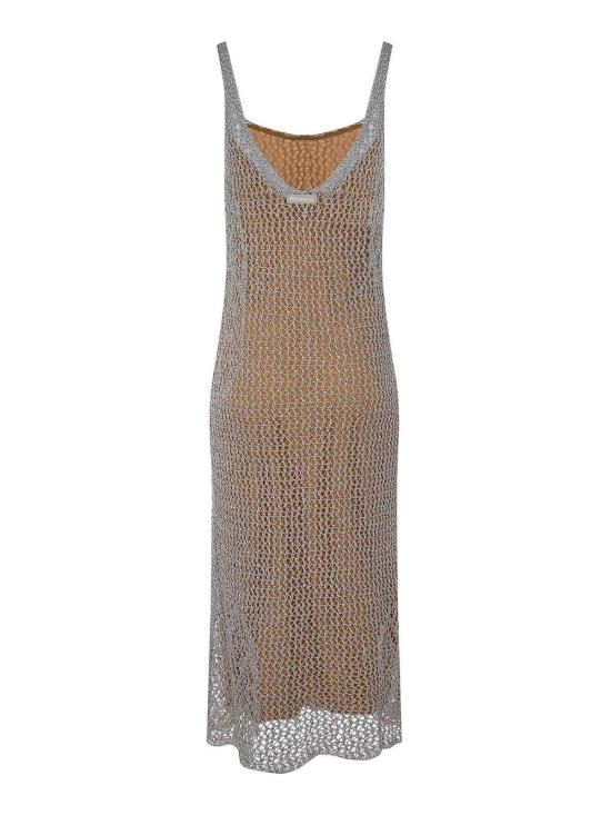 25SS 핑코 롱 스커트 104889A2FBZZ4 Grey - PINKO