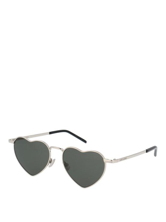 25FW 생로랑 선글라스 SL301LOULOU001 Silver - SAINT LAURENT