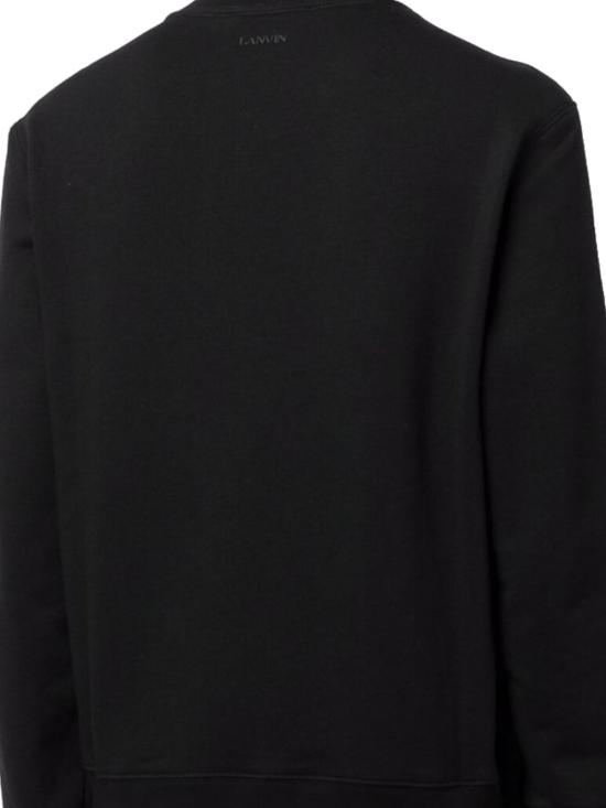 25FW 랑방 긴팔 티셔츠 RMSS0001 F300H2510 Black - LANVIN