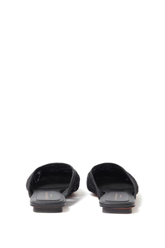 25FW 스텔라 맥카트니 뮬/슬리퍼 810593E00255 1000 Black - STELLA MCCARTNEY
