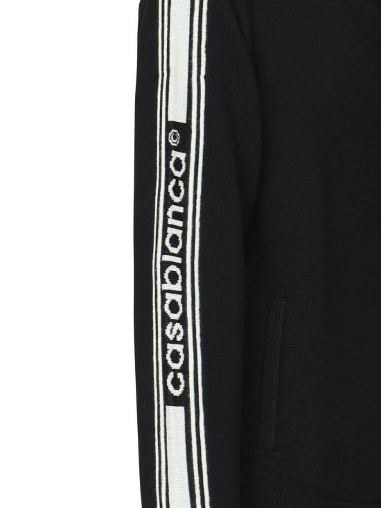 25FW 카사블랑카 스웨터 MPF25KW100301 Black - CASABLANCA