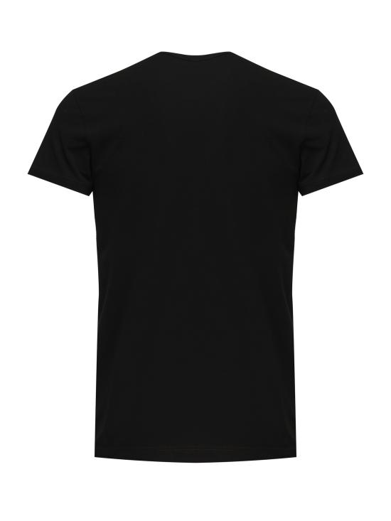 25FW 돌체앤가바나 반팔 티셔츠 G8SX0Z G7PIYN0000 Black - DOLCE & GABBANA