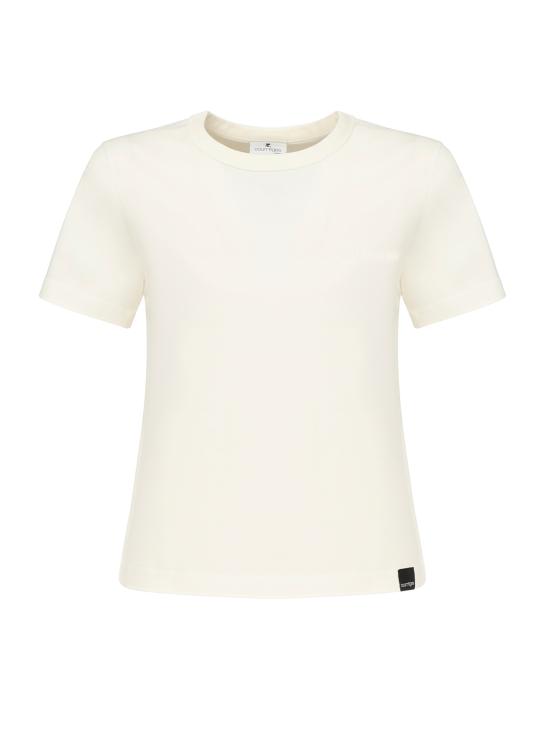 25FW 쿠레쥬 반팔 티셔츠 325JTS217JS0233 0001 HERITAGE WHITE