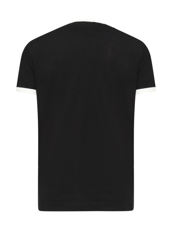 25FW 돌체앤가바나 반팔 티셔츠 G8PV1T G7PGCN0000 Black - DOLCE & GABBANA