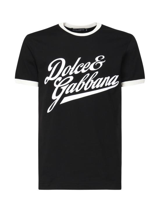 25FW 돌체앤가바나 반팔 티셔츠 G8PV1T G7PGCN0000 Black