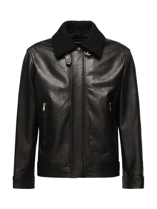 25FW 돈답 가죽 자켓 UJ976 PL0392UXXX999 Black