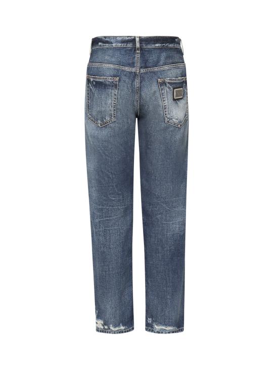 25FW 돌체앤가바나 데님 팬츠 GYJDAD G8NX2S9001 Blue - DOLCE & GABBANA
