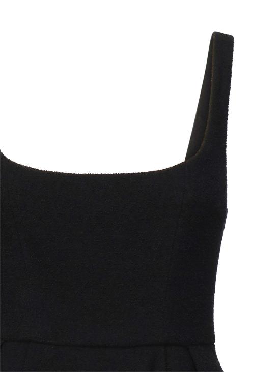 25FW 알레산드라리치 미디 원피스 FABX3956F3593 0900 Black - ALESSANDRA RICH