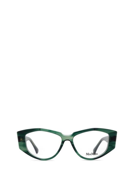 26FW 막스마라 안경 MM5159 098 DARK GREEN STRIPED