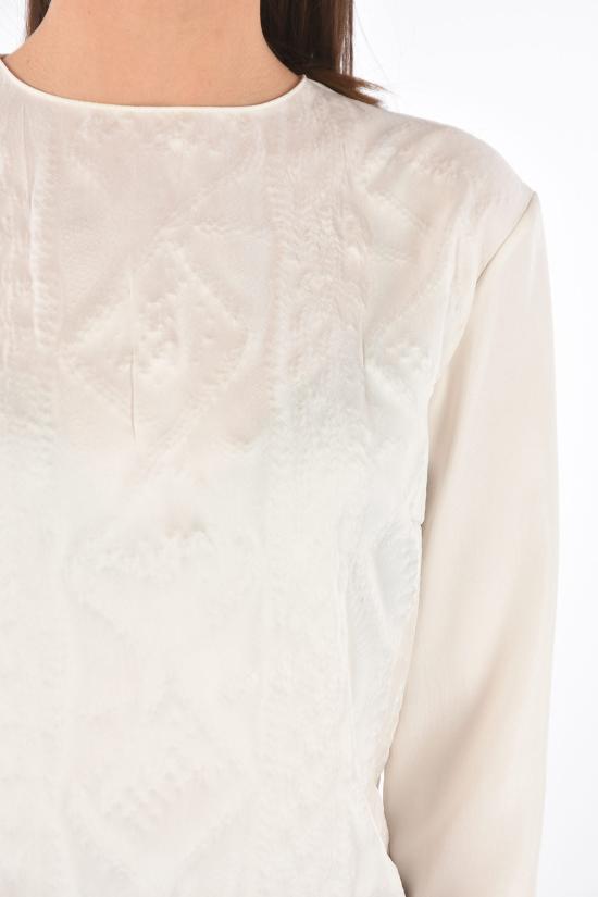  마르지엘라 긴팔 티셔츠 S29NC0426 S48857 100 White - MAISON MARGIELA