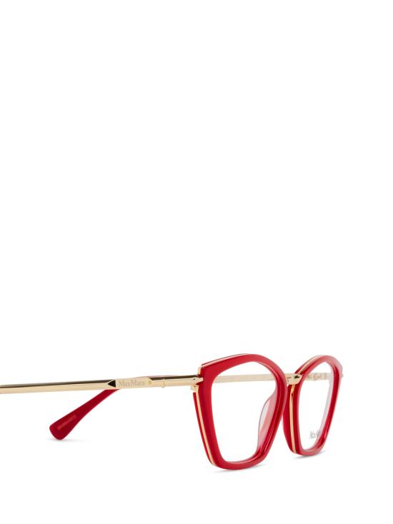 26FW 막스마라 안경 MM5152 066 SHINY LIGHT RED PALE GOLD - MAX MARA