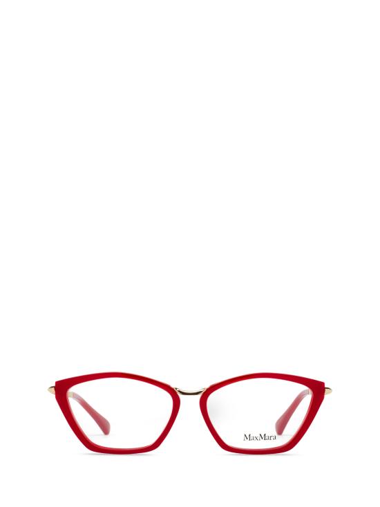26FW 막스마라 안경 MM5152 066 SHINY LIGHT RED PALE GOLD