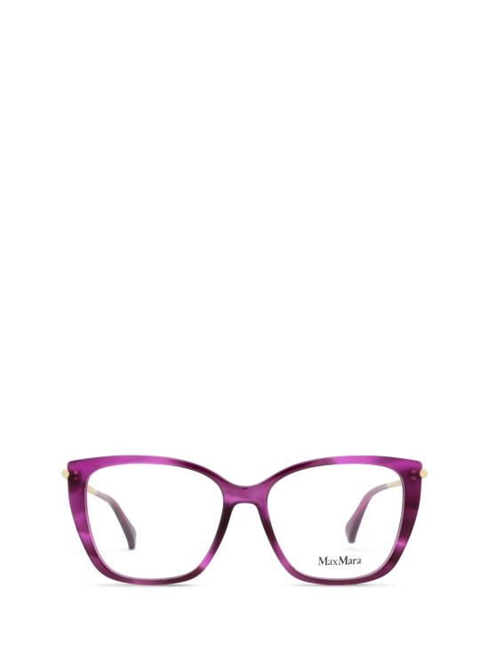 26FW 막스마라 안경 MM5007 083 VIOLET STRIPED SHINY PALE GOLD