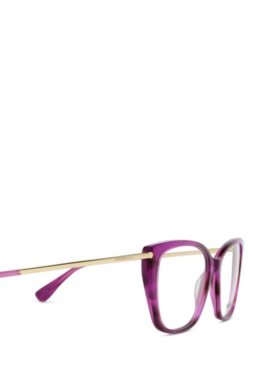 26FW 막스마라 안경 MM5007 083 VIOLET STRIPED SHINY PALE GOLD - MAX MARA