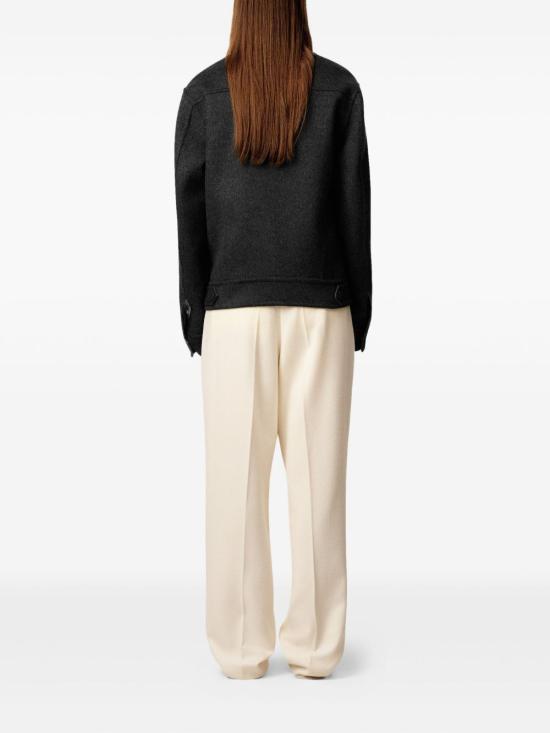 25FW 아미 스웨터 H25UJK847 WO0009021H25 Antracite gris - AMI