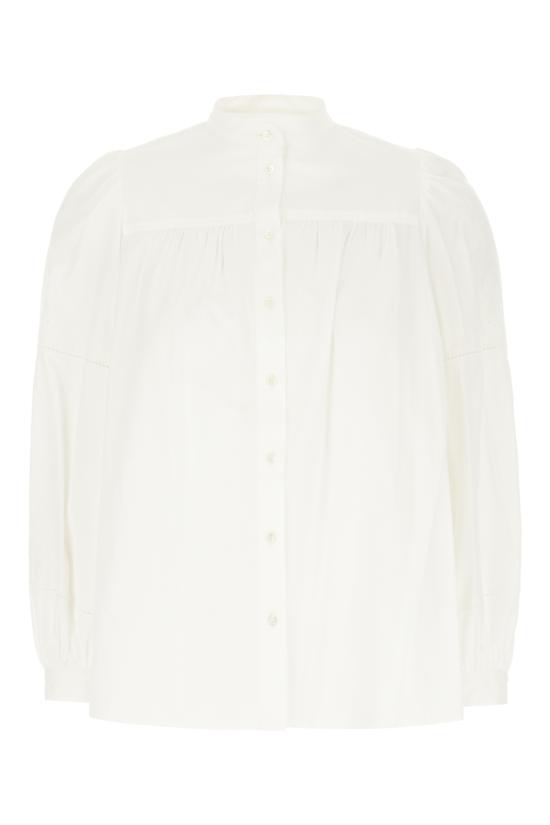 25SS 위켄드막스마라 긴팔 티셔츠 RIBALDO 001 BIANCA