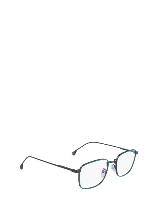 26FW 폴 스미스 안경 PSOP09652 03 SHINY GUN METAL SHINY GREEN - PAUL SMITH