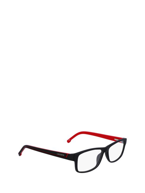 25FW 라코스테 안경 L2707 004 MATTE BLACK RED - LACOSTE