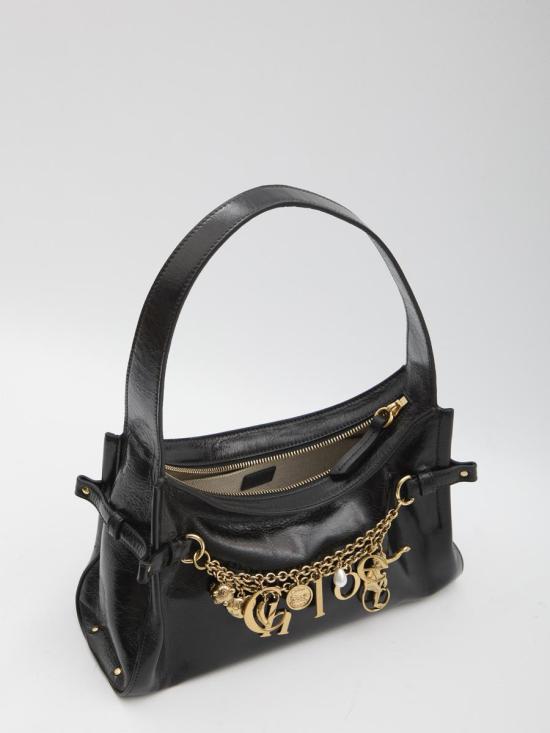 25FW 끌로에 숄더백 6075319 CH25AS872P60 001 Black - CHLOE