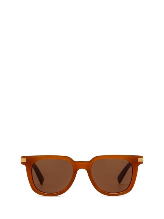 25FW 에르메네질도제냐 선글라스 EZ0248 45E SHINY LIGHT BROWN