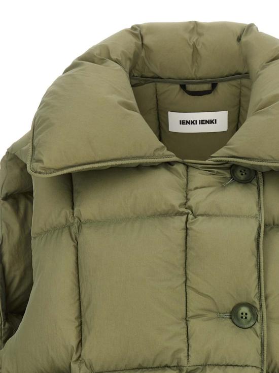 25FW 옌키옌키 베스트 COZYCLOUDVESTMICRORIBNYLONMICROOLIVEGREEN - IENKI IENKI