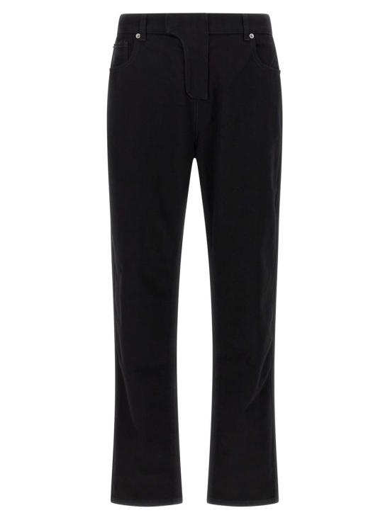 25FW 발망 데님 팬츠 FH1MI083DF880PC Black