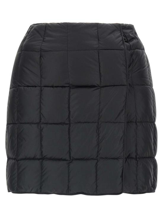 25FW 옌키옌키 스커트 MINIPLAHTALEONNYLONLEONBLACK Black